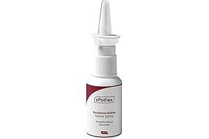 1% Povidone Iodine Nasal Spray - Antiseptic Nasal Cleanser