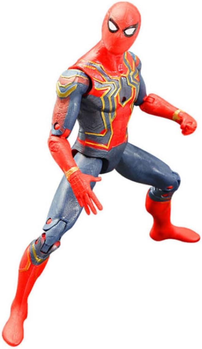 6.27 inch Movie Superhero Action Figures Toys Characters Perfect for Themed Parties for Kids Ages 3 and Up (16cm Spider-Man)