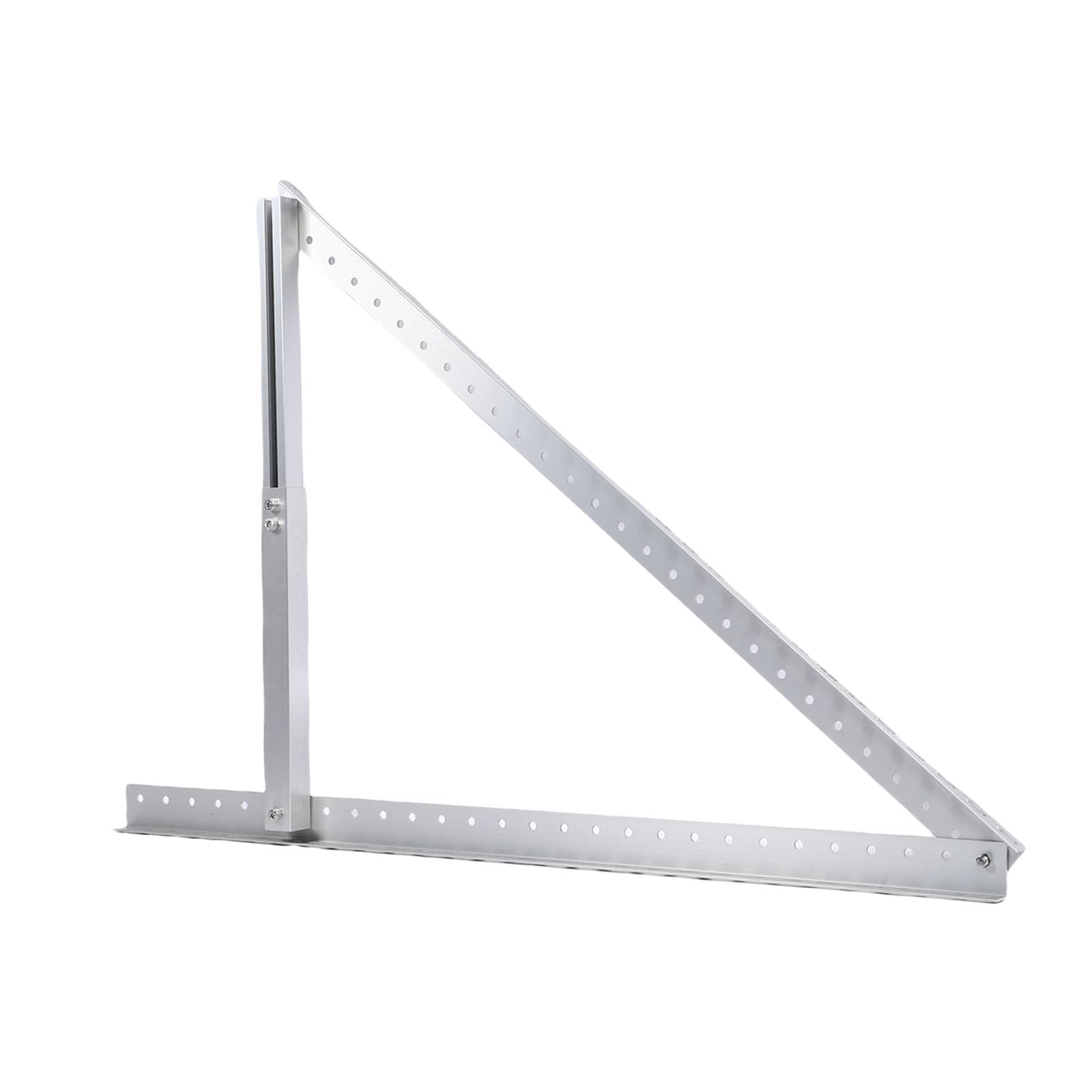 Generic Uchwyt do Montażu Panelu Słonecznego z regulacją Nachylenia w Zakresie 15-30° Uchwyt Montażowy Panelu Słonecznego ze Stopu Aluminium o Wysokiej Wytrzymałości do Jachtu RV na Dachu 41 Cali