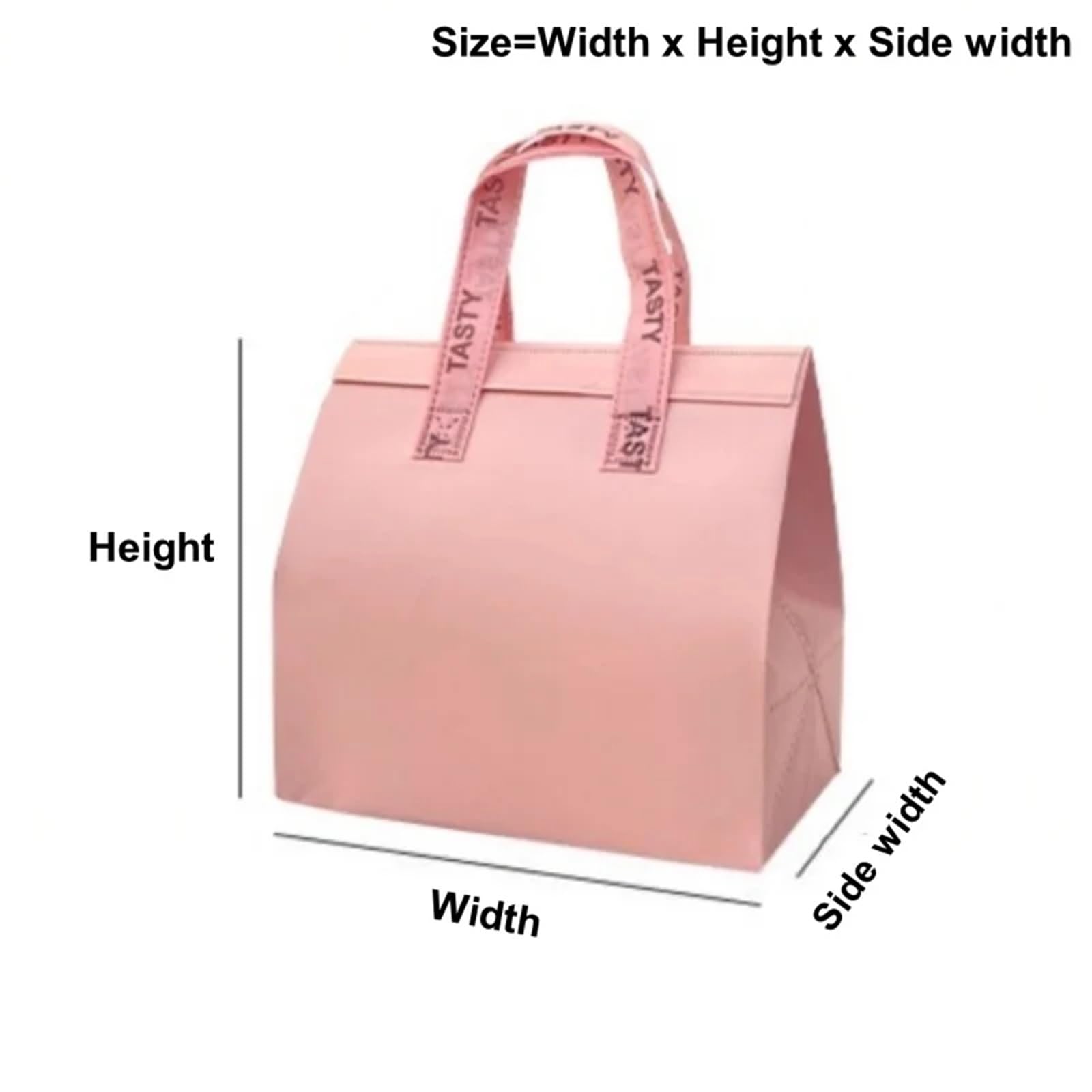 Bolsa IsotéRmica Para Comida 10 bolsas de aislamiento no tejidas, bolsa de tela portátil for alimentos, pasteles, bebidas, paquete for mantener el calor, entrega en frío, bolsa reutilizable Termica Po