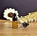 24PCS Mini Amber Glass Essential Oil Dropper Frascos la botella con el...