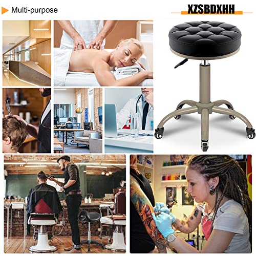 Tabouret de bar pivotant ergonomique assise réglable mal de dos - 8