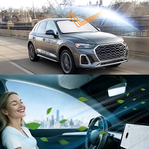 Image of Windshield Sun Shade for 2018-2026 Audi Q5