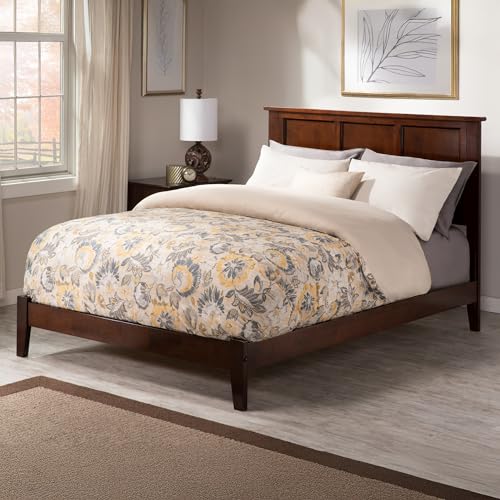 AFI, Madison, Low Profile Wood Platform Bed, Queen, Walnut
