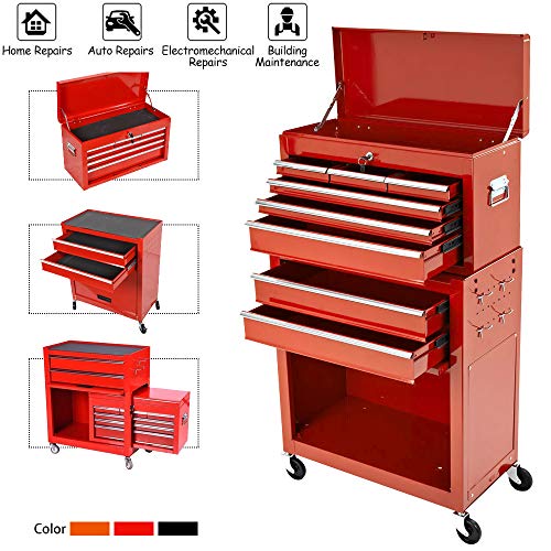 Buy 8Drawer Rolling Tool Chest,Big Tool Chest and Tool Storage