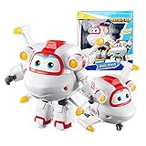 ❤ Selección segura de materiales: plástico ABS de alta calidad, resistente al desgaste, anticaídas, antideformación. Para que los niños puedan jugar con la serie de juguetes Super Wings de forma segura.