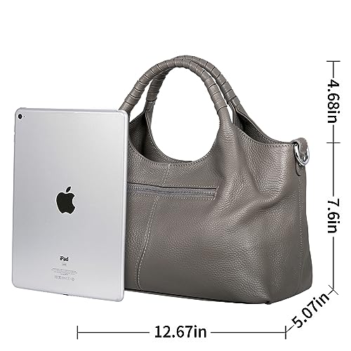 Image of Iswee Leather Satchel Women Purse and Handbag Crossbody Shoulder Bag Hobo