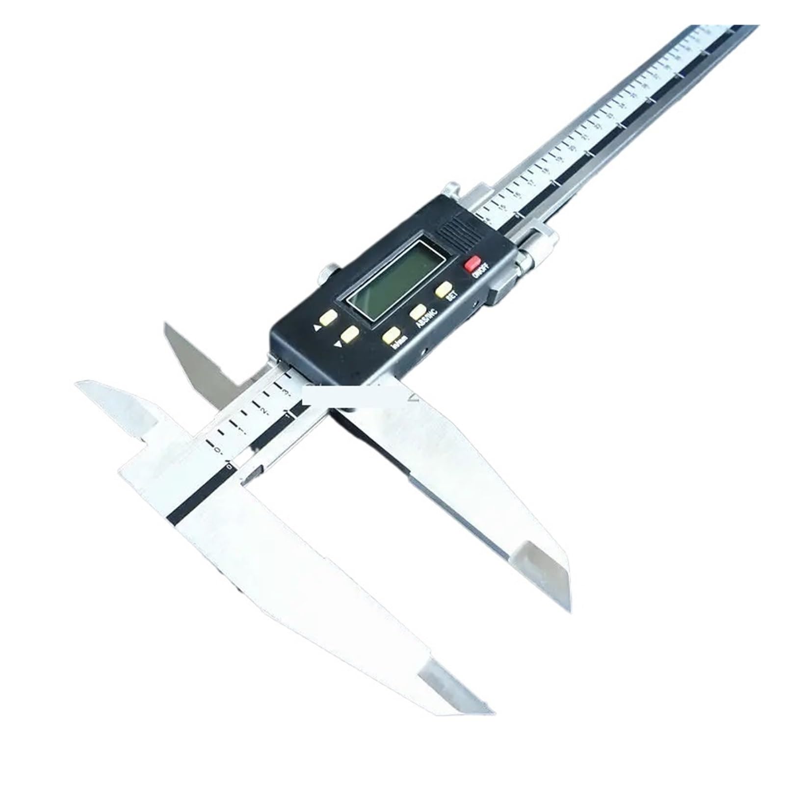 Micrometer, 1000mm 40inch Digital Caliper 0-1000mm 800mm 600mm Double Knife Jaw Heavy Duty Vernier Micrometer Thick Gauge(0-600mm)