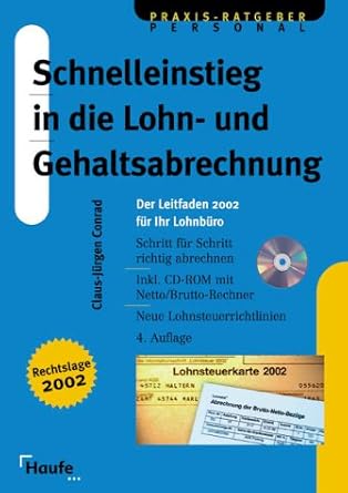 Amazon.com: Schnelleinstieg in die Lohn- und Gehaltsabrechnung. Der ...