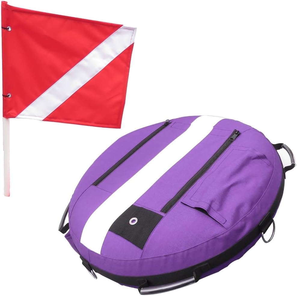 Scubas Diving Inflation Signals Surfaces Marker High Visible Freediving Buoys Dives Training Floats Spearfishing Buoys
