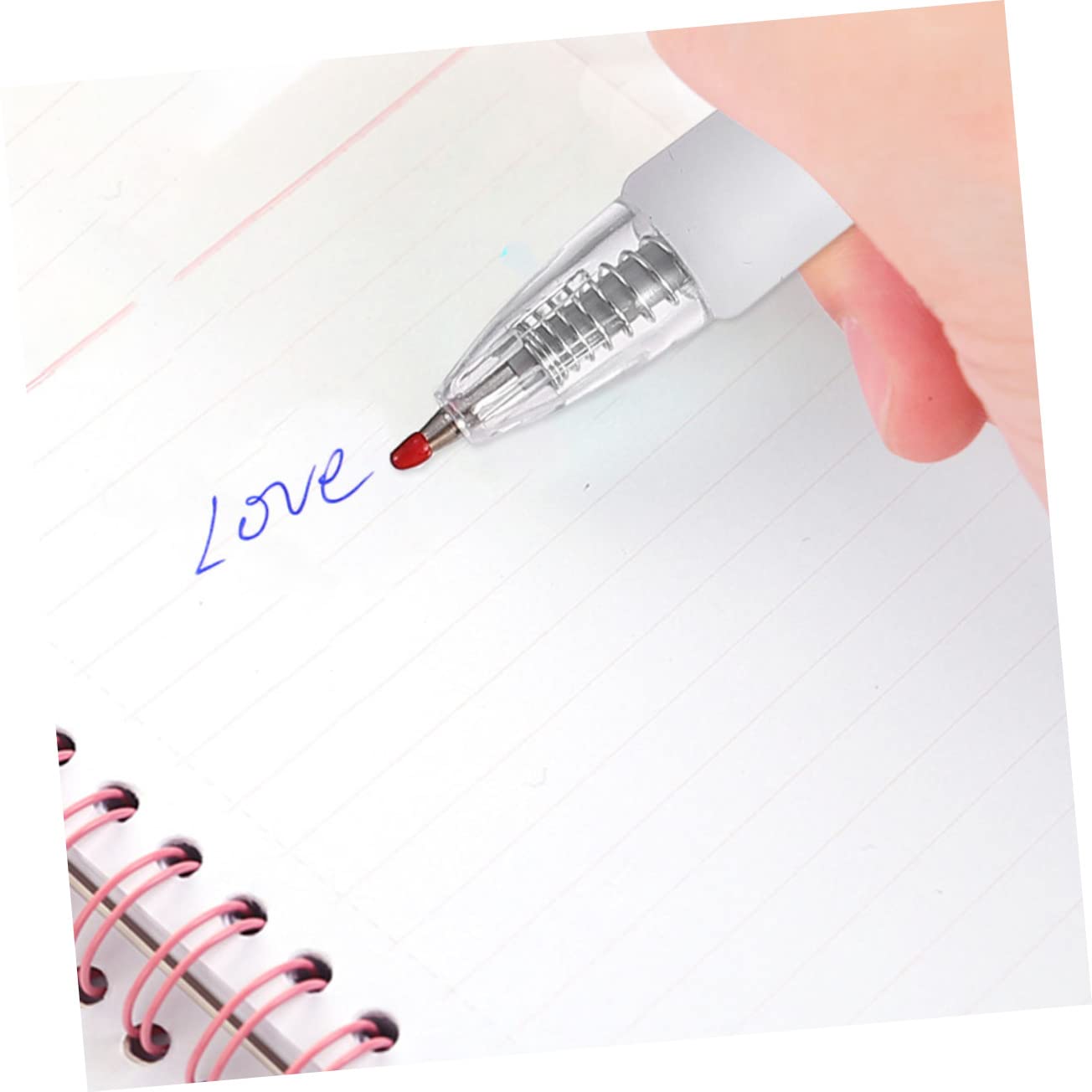 Ricariche Penna Gel 0.5mm Nere 200 Pezzi, Plastico