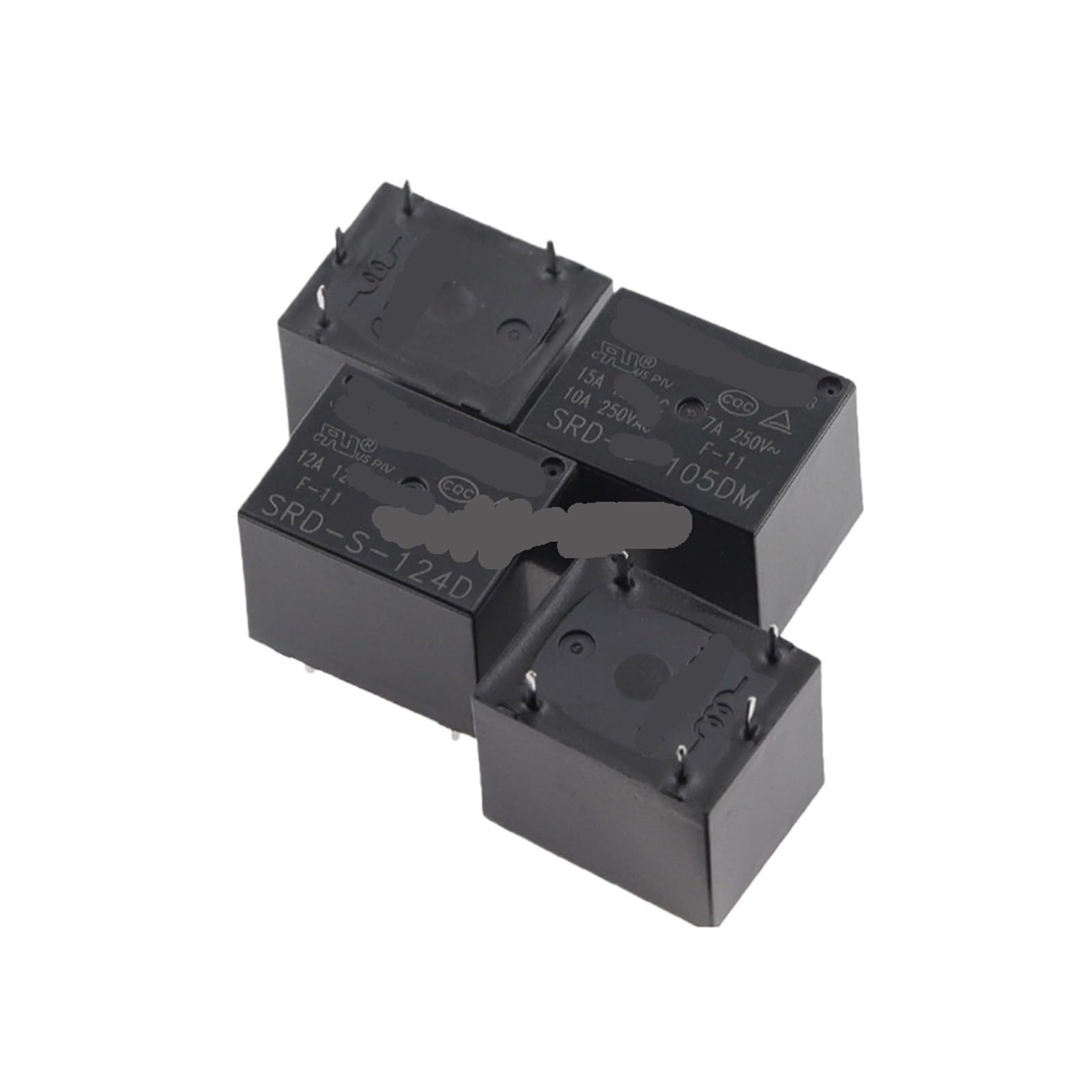 Relais Puissance SRD-S-112DM 12 V contrôle éclairage et domotique 10A
