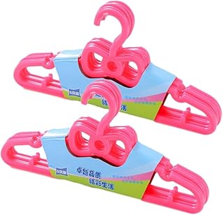 10PCS Nonslip Hangers Baby Coat Hangers Kids Coat Hangers Plastic Hangers Small Hangers Nonslip Plastic Kids Hangers Nonslip Infant Clothes Infant Hangers Nursery Solid Child