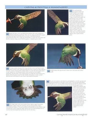 Carving North American Hummingbirds & Their Habitat: Includes: Special Habitat Carving and Construction Details - Image 6