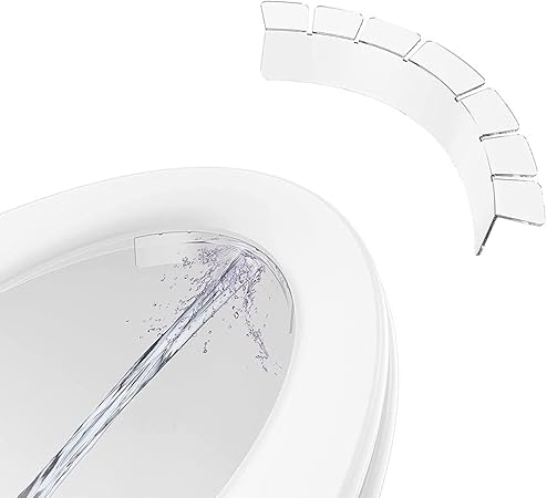 Tianbi Potty Training & Step Stools,Seats Toilet Seat Splash Guard, Toilet Seat for Potty Training,Transparent Potty Training Pee Splash Guard,Potty Seat,Waterproof Urine Deflector for Kid Adults