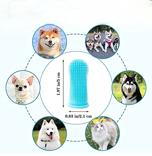 image for NC Dog Toothbrush Set (5 Packs), Dog Cleaning Toothbrush, Durable Natu