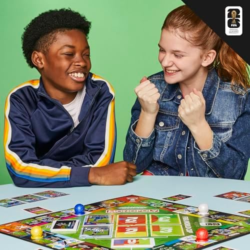 Monopoly Panini Prizm: FIFA World Cup Game I Soccer Board Game with Monopoly Panini Prizm FIFA World Cup 2026 Trading Cards I Ages 8+ (English Version) — view 6