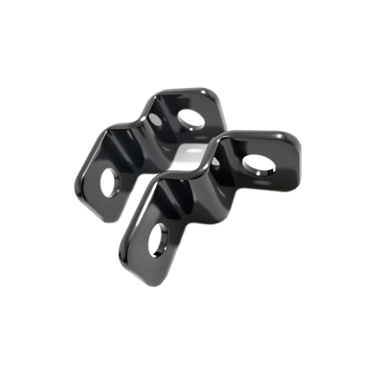 Arqvzxyu One Color Headlight Mount 2Pcs Turn Signal Bracket W-Shaped Design Motorcycle Turn Signal Bracket Motorcycle Mount Universal Most Motorcycles