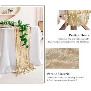 2pack10ftcheeseclothtablerunnerbeigegauzelongtablerunnersbohogauzecheeseclothtablerunnerrusticsheerrunnerforweddingpartytabledecor35x120inch Urban Country Home Decor 2 pack 10 ft cheesecloth table runner beige gauze long table runners boho gauze cheese cloth table runner rustic sheer runner for wedding party table decor 35 x 120 inch urban country home decor