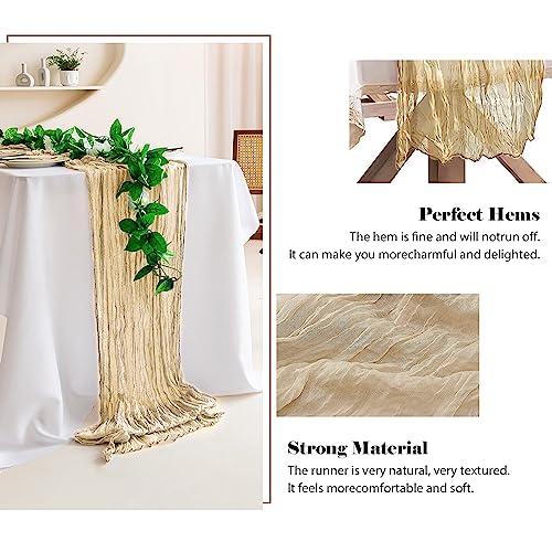 2pack10ftcheeseclothtablerunnerbeigegauzelongtablerunnersbohogauzecheeseclothtablerunnerrusticsheerrunnerforweddingpartytabledecor35x120inch Urban Country Home Decor 2 pack 10 ft cheesecloth table runner beige gauze long table runners boho gauze cheese cloth table runner rustic sheer runner for wedding party table decor 35 x 120 inch urban country home decor
