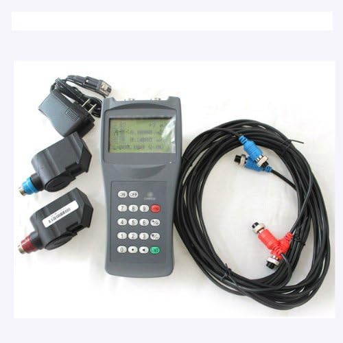 TDS-100H-S1+M2 Transit-Time Handheld Digital Ultrasonic Flow Meter for DN15-700mm Pipe Size