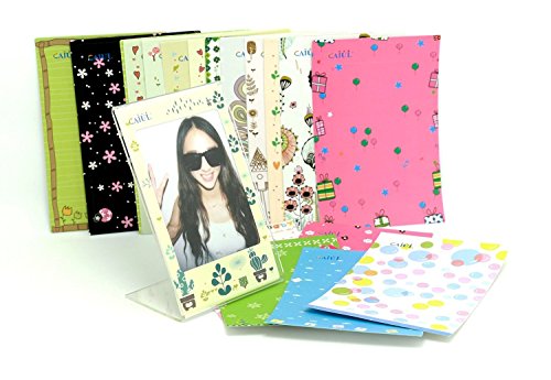 CAIUL 60 Sheets Cute Film Decor Sticker Borders Compatible with Fujifilm Instax Mini Instant Film, t3