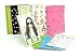 CAIUL Compatible 60 Sheets Creative Colorful Film Decor Sticker Borders for Fujifilm Instax Mini Instant Film (t3)