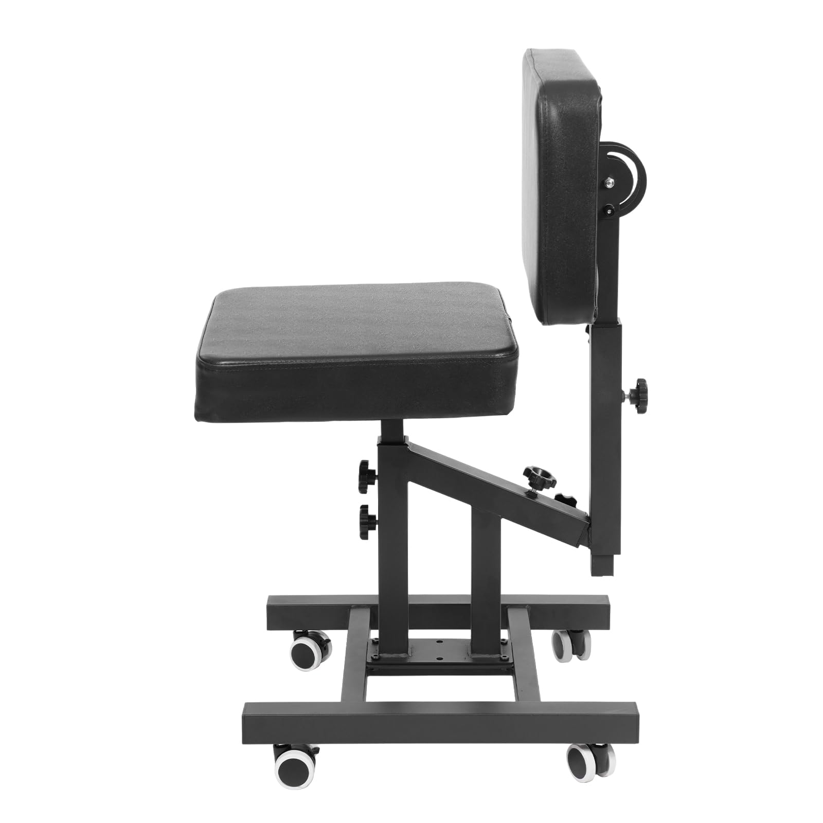 Silla multifunción con reposabrazos, silla con reposabrazos para tatuajes, ajustable, soporte para el brazo del tatuaje, para casas, salones de belleza, salones de uñas, centros comerciales (negro con