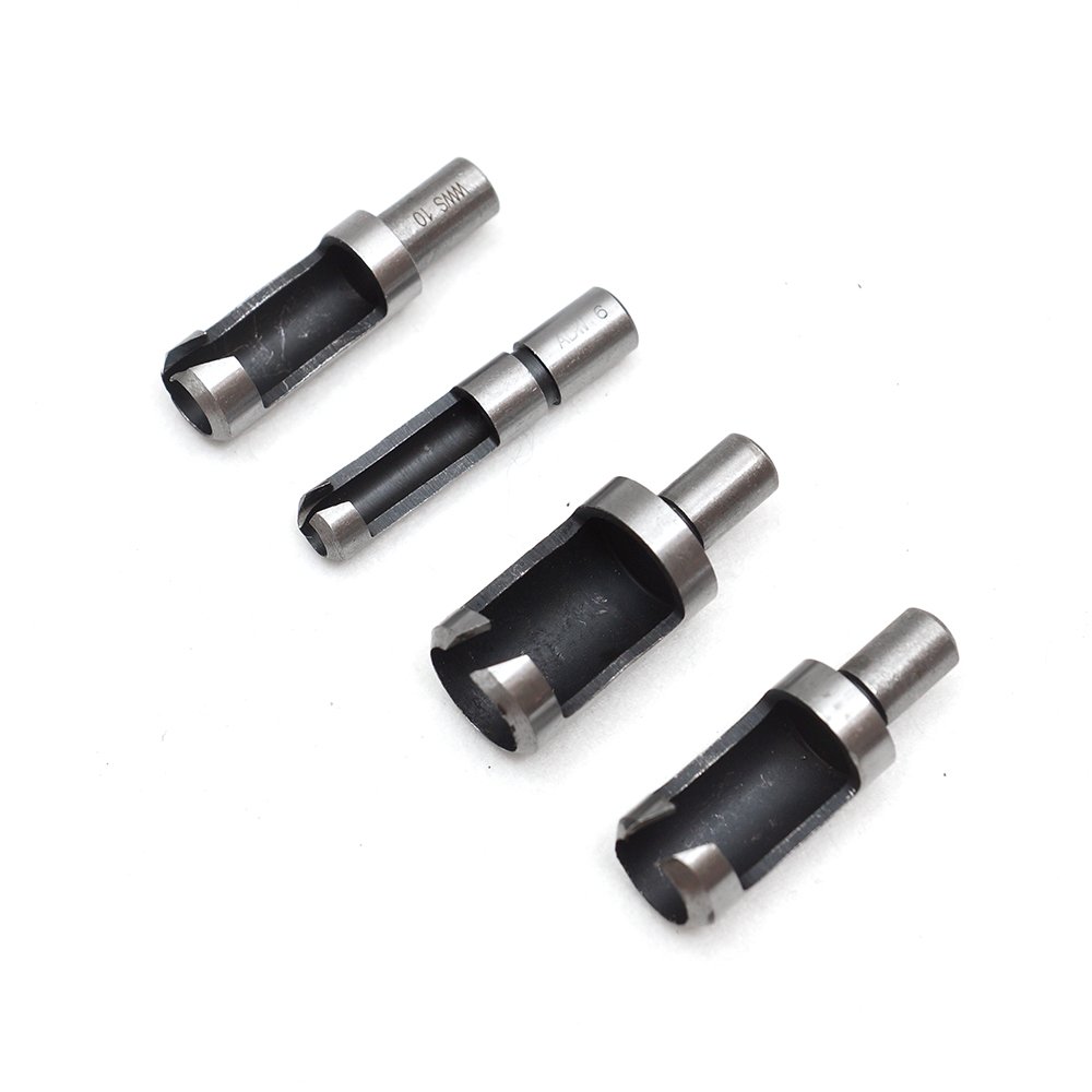 Plug Drill Bit Set Wood Plug Hole Cutter Drill Bit Set Cutting Tool 8 Pieces - Image 2