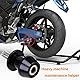 Motorrad 8 MM CNC Schwinge Spulen Motorrad Bobbins Montageständer Schwingenadapter Ständer Bobbins Schwingenadapter Ständer M8 Aluminiumlegierung Geeignet für meisten 8 mm Gewindeschwinge 2 Stücke