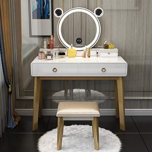 Charmaid Vanity Set With Lighted Mirror Buy Online In Aruba At Desertcart