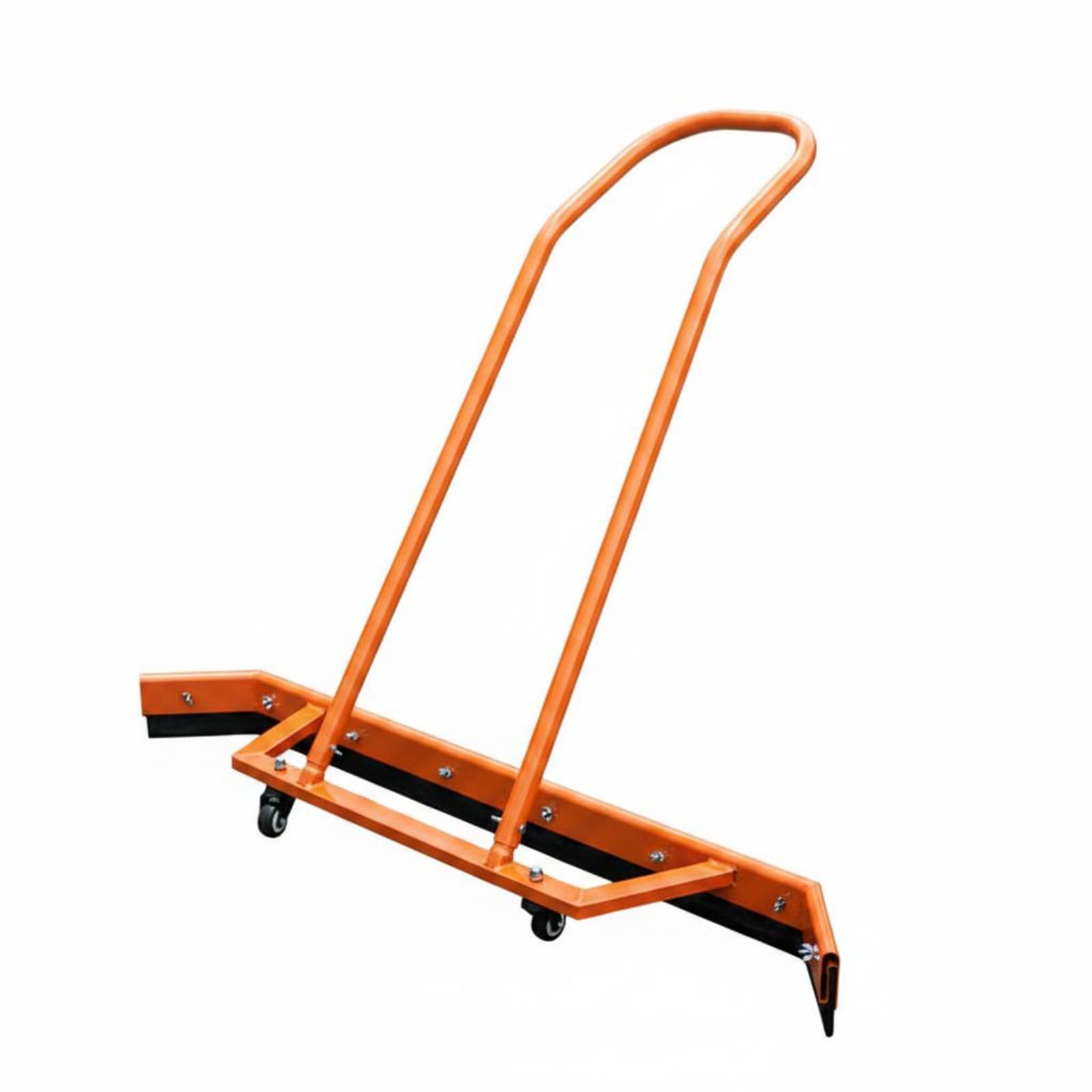 TISHITA Limpiador de Canchas de Aluminio Squeegee de Suelo Limpiador de Agua de Piso con Ruedas Completo Adecuado para Mantenimiento Diario en Canchas y Pisos Duros, Naranja