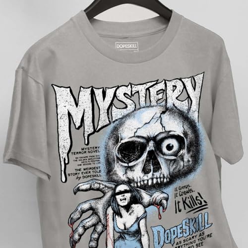 Image of DopeSkill Halloween Graphic Tee Streetwear Hip Hop Hypebeast Unisex T-Shirt Sneaker Colour Matching Shirts Spooky Graphic