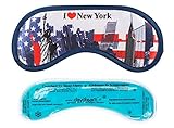 Schlafmaske mit Kühlkissen daydream M-3052 New York Schlafmaske mit Kühlkissen / Coolpack