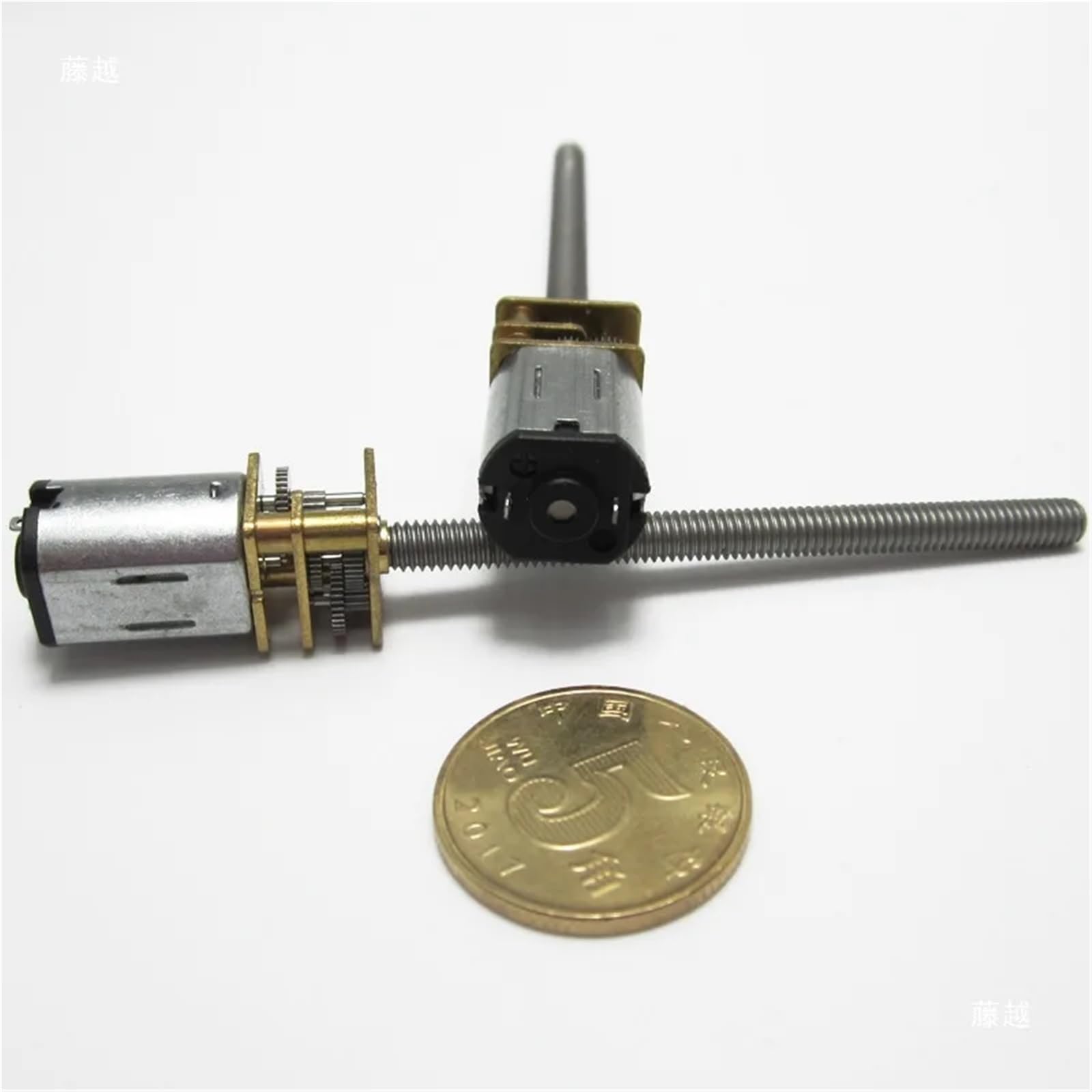 GA12-N20 M4*55 Micro riduttore motoriduttore 3V 12V motori elettrici filettati più lunghi (60 giri/min, 6V)