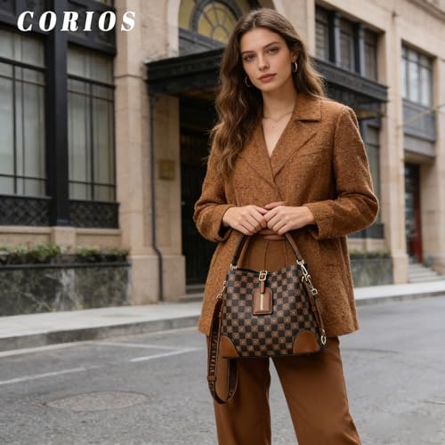 Bolso bandolera retro para mujer de cuero PU miniatura 2