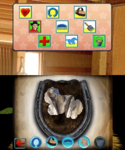 2 Jeux En 1: Mon Cheval Western & Mon Haras 3d Au Galop Vers 'aventure 3ds - vue 5