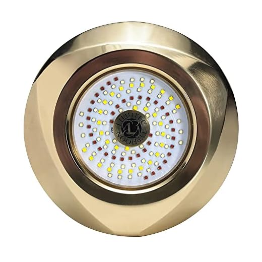 Lumitec Typhoon Underwater Light, Through-Hull, Bronze, Spectrum RGBW, One Size