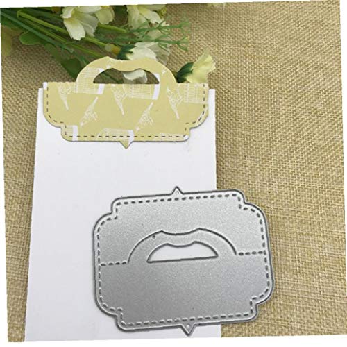 De Coupe Die Carte-Cadeau Boîte Poinçon Pochoirs Topper Tête Poignée en Métal Die De Coupe pour Le Scrapbooking Album Cartes Embosser Décoratifs Cover