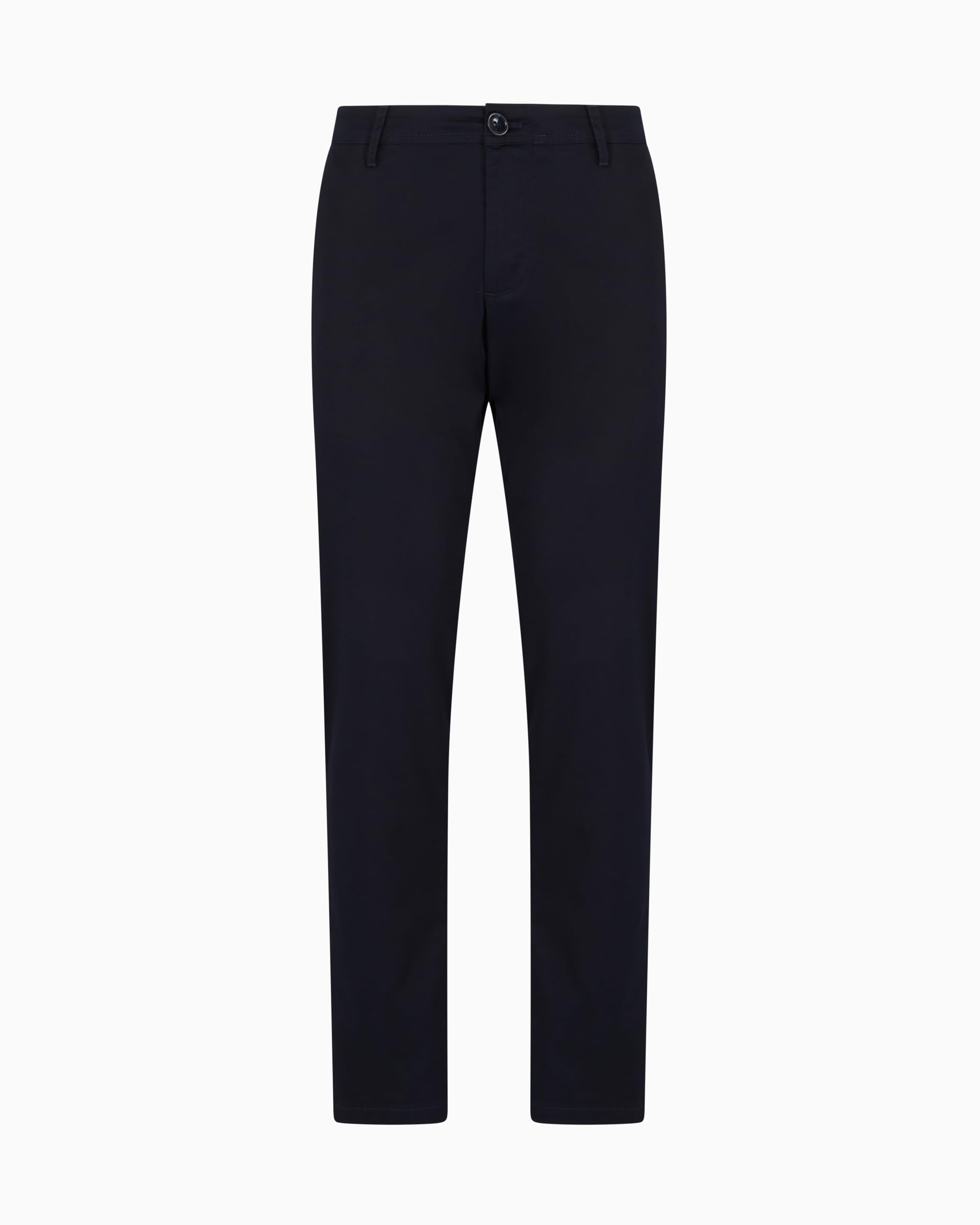 Armani Exchange Men's Blue Slim-Fit Trousers - Chinos - W36 L32 - Trousers