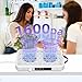 Nail Dust Collector,Professional Dust Collector Nail Tech（wired）, 1600PA Portable Nail Vacuum with 10 Speeds & 30 Disposable Filters,Suitable for Home & Salon – Low Noise, Quick Heat Dissipation