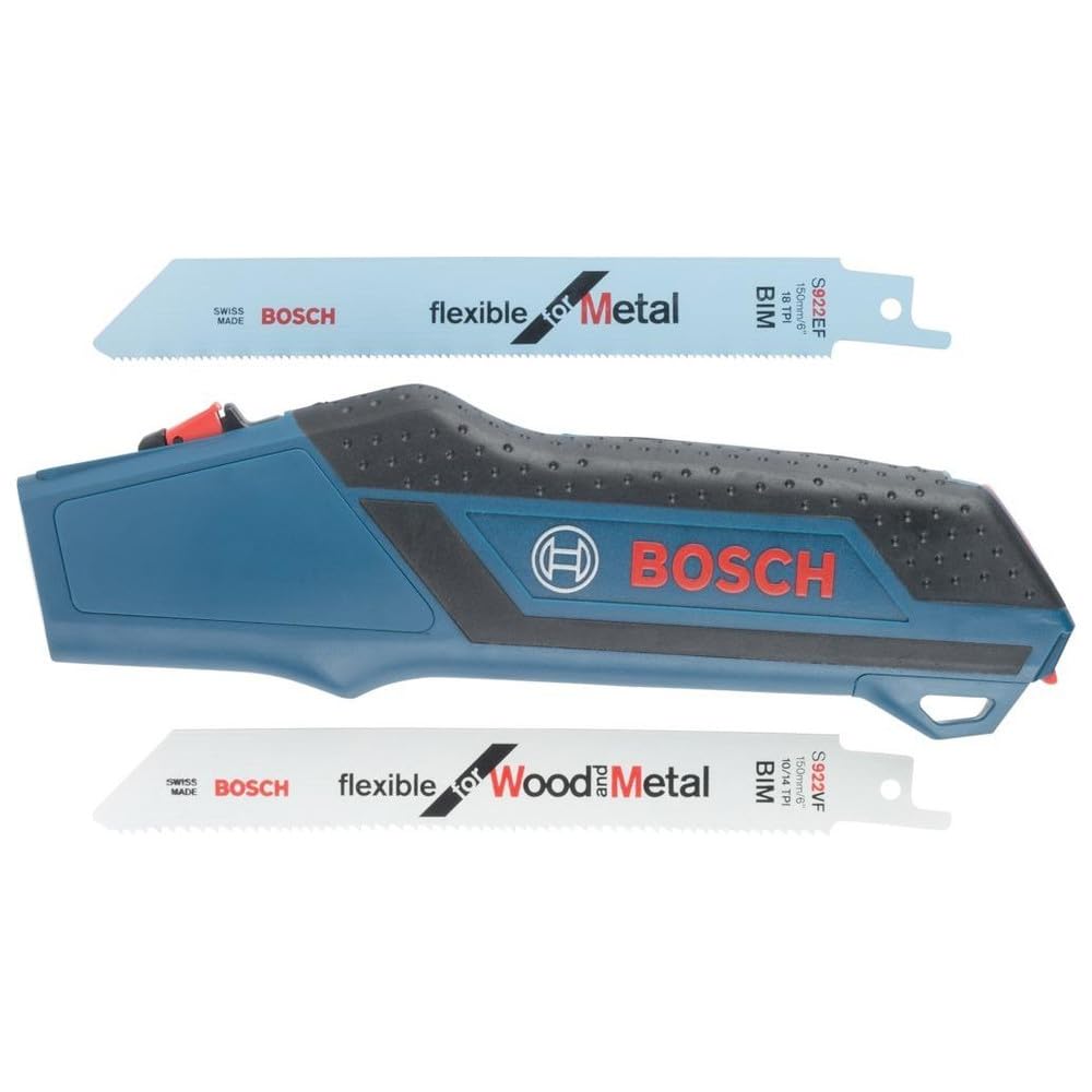 Bosch Accessories Manche pour les lames de scies alternatives y compris les lames de scies alternatives (1 x S 922 EF, 1 x S 922 VF)