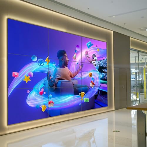 5534 fhd video wall display panel ultra-narrow 35mm bezel-to-bezel 700 nits 247 operation modular splicing from 1x2 to 4x4 and more for control rooms digital signage display