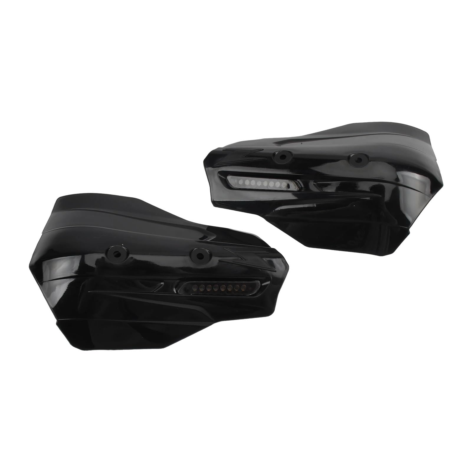 Ochraniacze dłoni Pasuje do ZETA XC-PRO K&TM XC SX EXC Motocross jelca z kierunkowskazem DirtBike Supermoto(Black B)