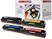 Produktbild 4 Merotoner Toner Patrone Kompatibel zu Canon I-Sensys LBP-7100 , LBP7110 , MF8230 , MF8280 CRG731 (2.400 Seiten Schwarz , je Farbe 1.500 Seiten C,Y,M)