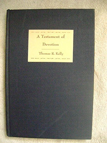 A Testament of Devotion by Thomas R. Kelly (194... B01FGLCBBI Book Cover