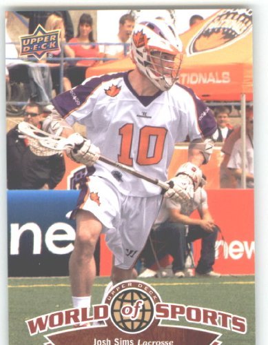 2010 Upper Deck World of Sports #265 Josh Sims/Lacrosse/Nationals /
