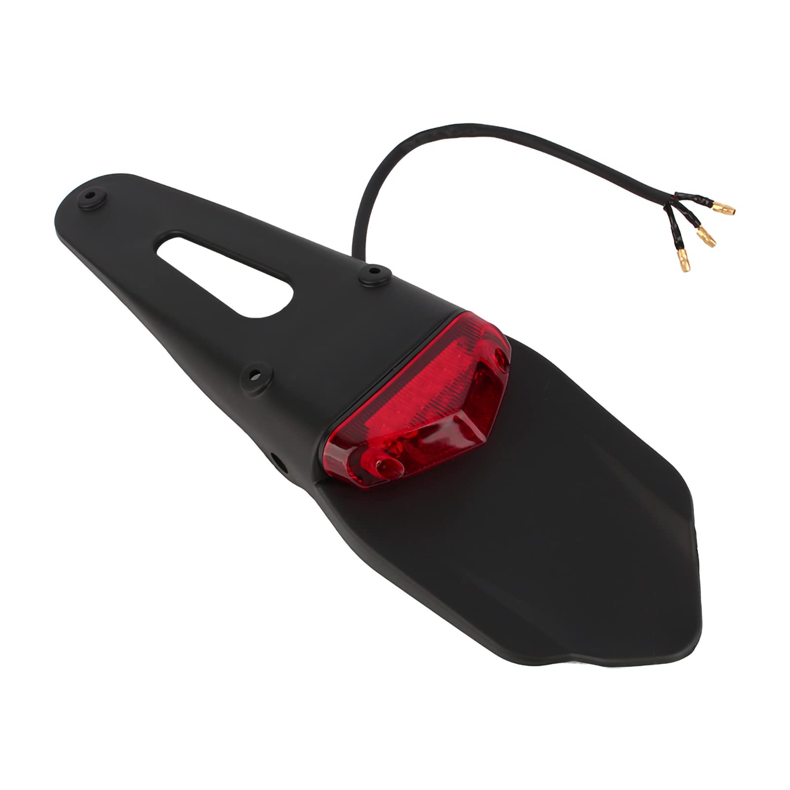 Reminnbor portatarga moto 50 + Fanali posteriori freno Motociclo universale LED Luce stop freno Fanale posteriore posteriore Fanale posteriore per lampada ATV Dirt Bike DH