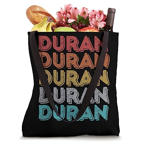 Vintage Retro Duran Tote Bag miniatura 4