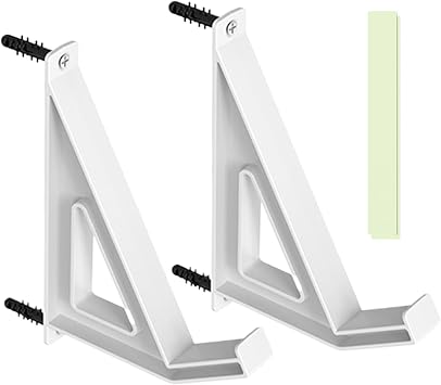 Wall Mount Laptop Holder - Laptop Bracket Mount, Shelf Display | Foldable Adjustable Wall Mount Stand, Laptop, Tablet, Keyboard, Storage Organizer Rack for Room, Dorm, Studio, Tech Setup